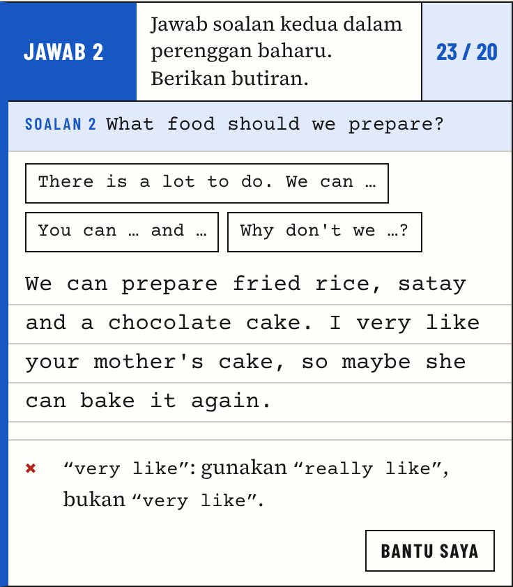 Semakan segera menangkap very like