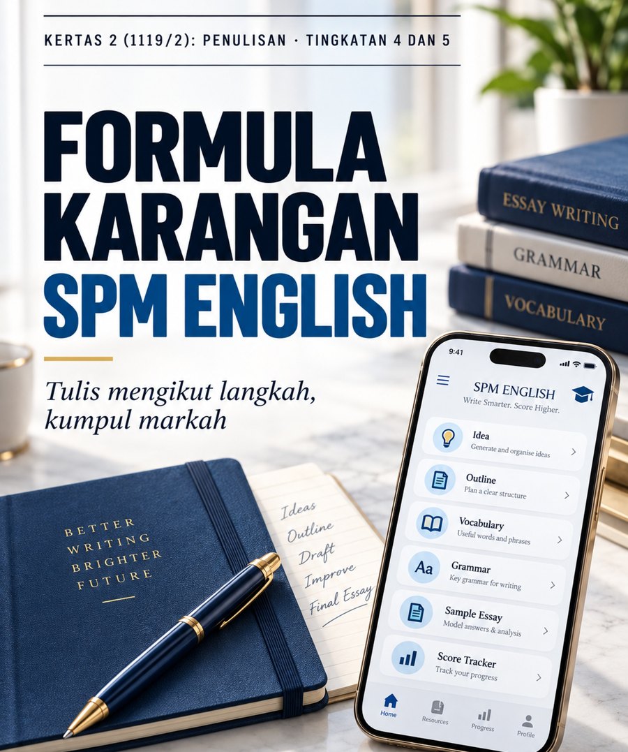 Kulit buku Formula Karangan SPM English